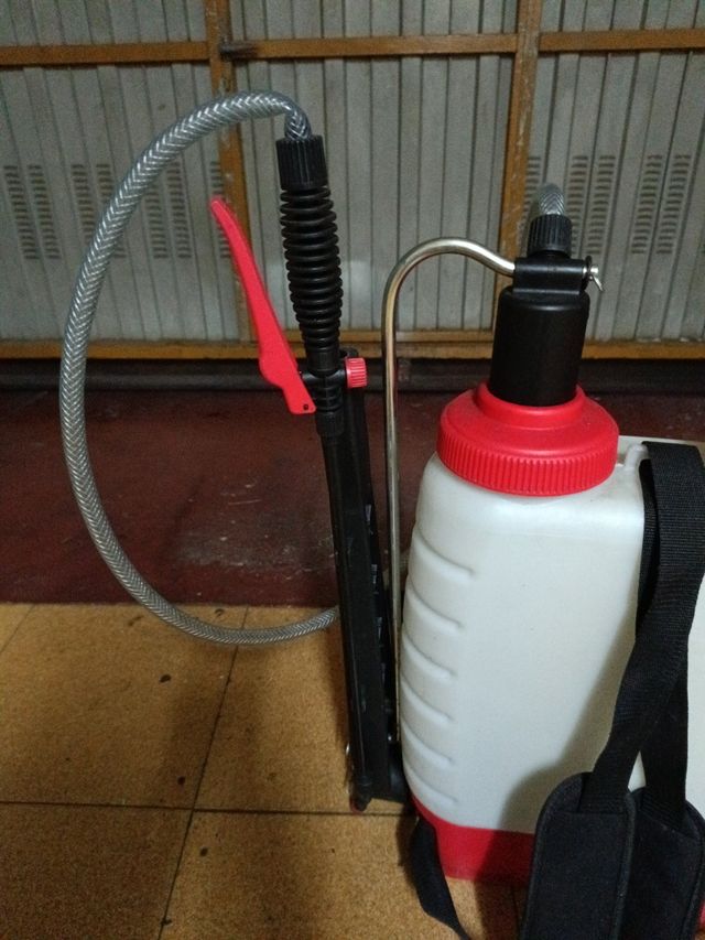 Sulfatadora de mochila