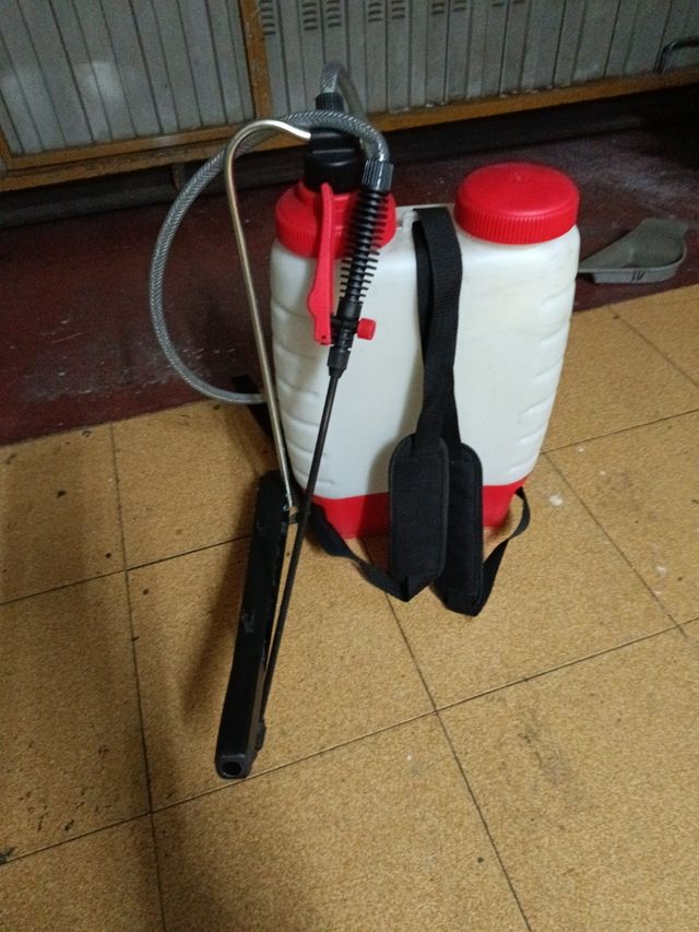 Sulfatadora de mochila