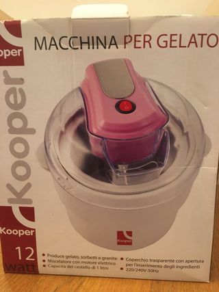 nuova macchina per gelato