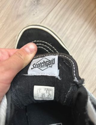 zapatillas vans altas negra talla 36