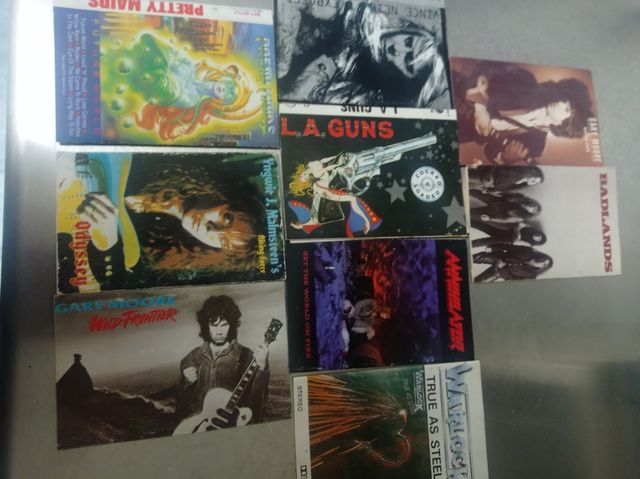 Libretos de cassette Heavy Metal