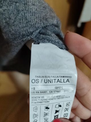 Chaleco SISLEY talla única