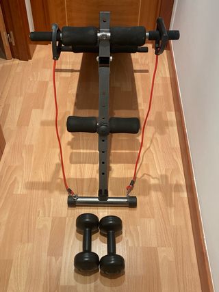 banco de abdominales 