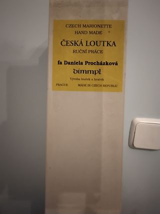 Marionetas Praga originales