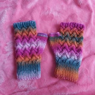 Guantes de Lana UNICOS Hechos a mano