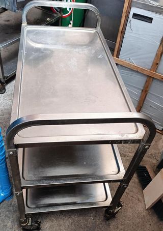 Carrito acero inoxidable
