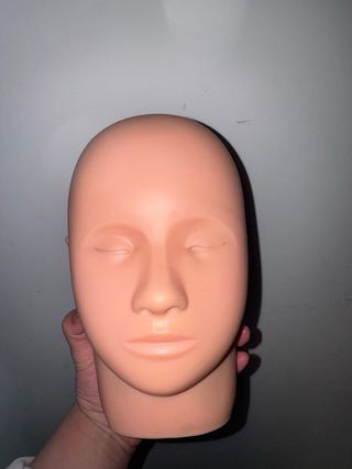 modelo de maniquí cabeza