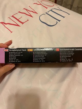 cepillo alisador de pelo