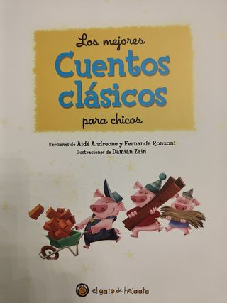 Libro infantil. Cuentos clásicos para chicos