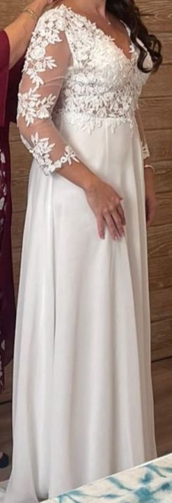 Vestido de novia sin marca