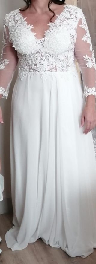 Vestido de novia sin marca