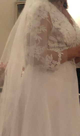 Vestido de novia sin marca