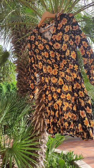 Vestido vintage de flores Fórmula