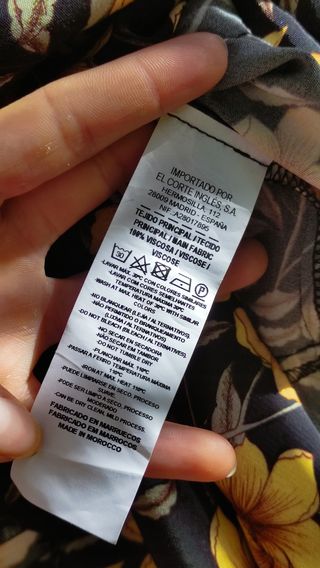 Vestido vintage de flores Fórmula