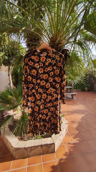 Vestido vintage de flores Fórmula