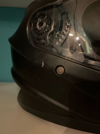 Casco Moto Shiro Negro