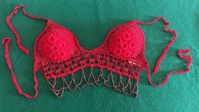 Vestido de punto (rojo)