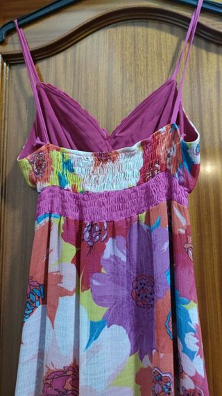 Vestido Gasa Largo Evento Fiesta 