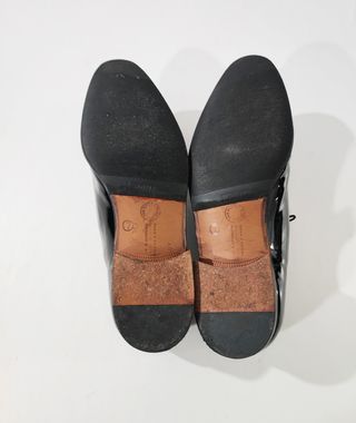 Guy Laroche/ Vintage - Derbis de charol negro nº41