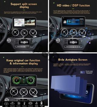 Radio N600 pantalla para coche