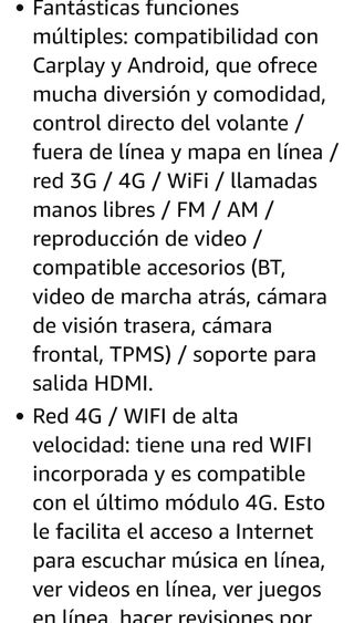 Radio N600 pantalla para coche