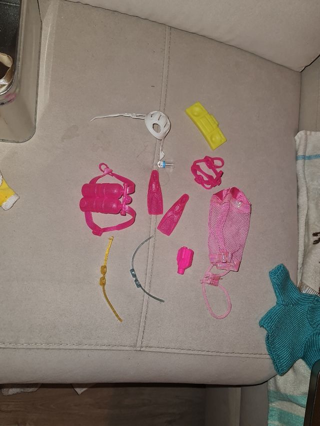 Diversos accesorios Barbie