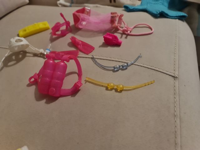 Diversos accesorios Barbie