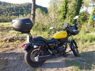 Macbor Rockster 125 + Maleta viaje