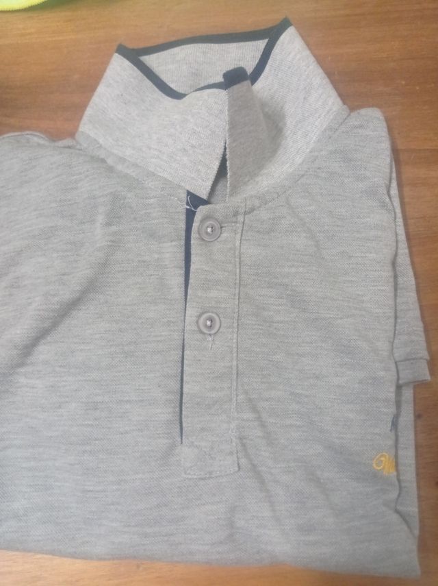 Polo gris Fuerza Aérea Italiana