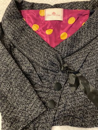 Blazer / Americana Fornarina gris talla S