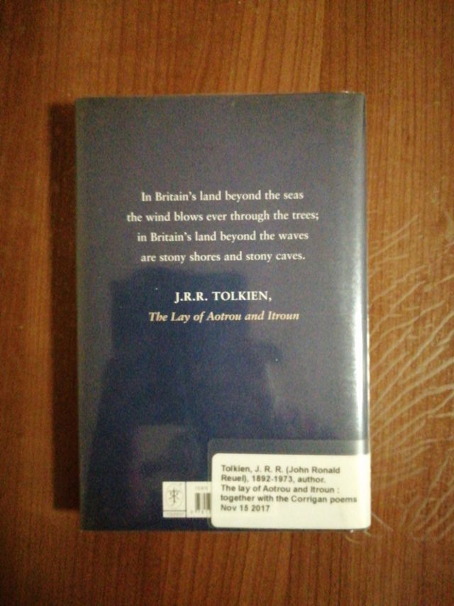 The lay of Aotrou e Itroun. Tolkien 