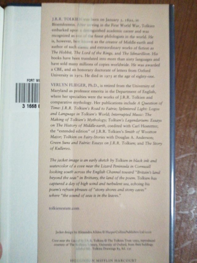 The lay of Aotrou e Itroun. Tolkien 