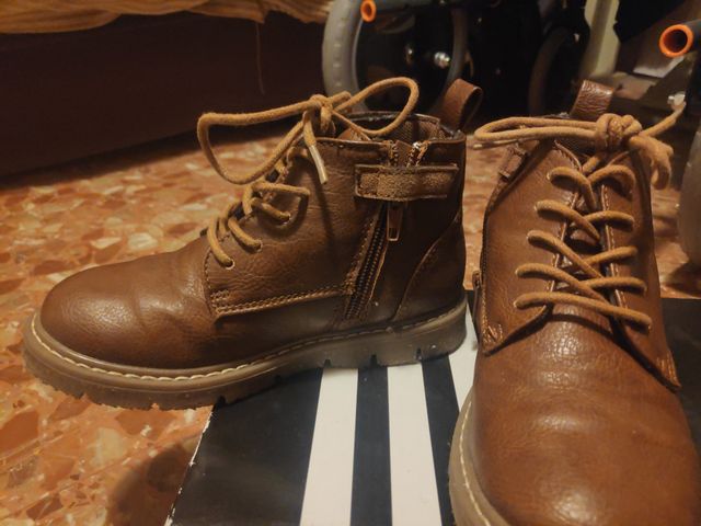 botas niño número 29