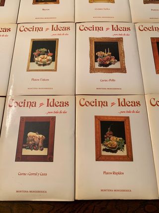 coleccion libros de cocina