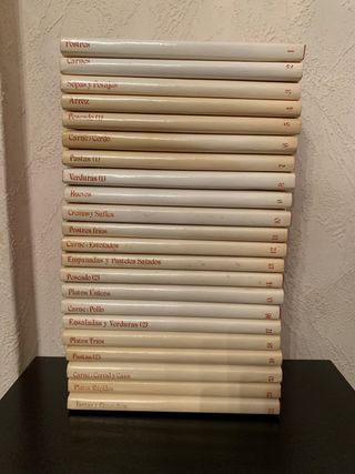 coleccion libros de cocina