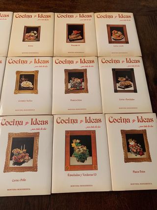 coleccion libros de cocina