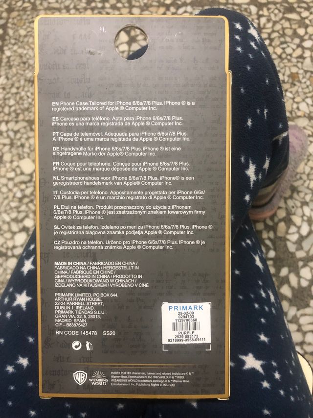 carcasa iPhone harry potter