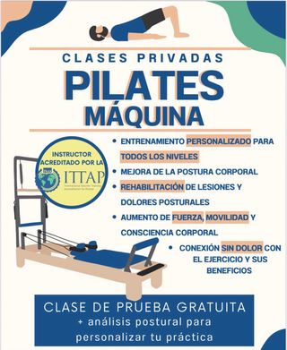 Clases de Pilates MAQUINA personalizadas