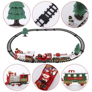 -Treno Per Albero Di Natale 258051 Luci Musica 31p