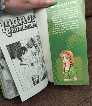 🍀Manos entrelazadas 1 Shojo Manga