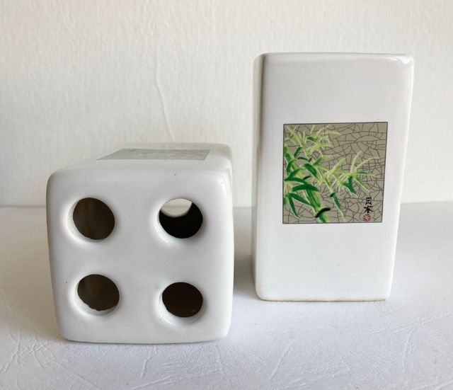 Portaspazzolino in ceramica e tazza