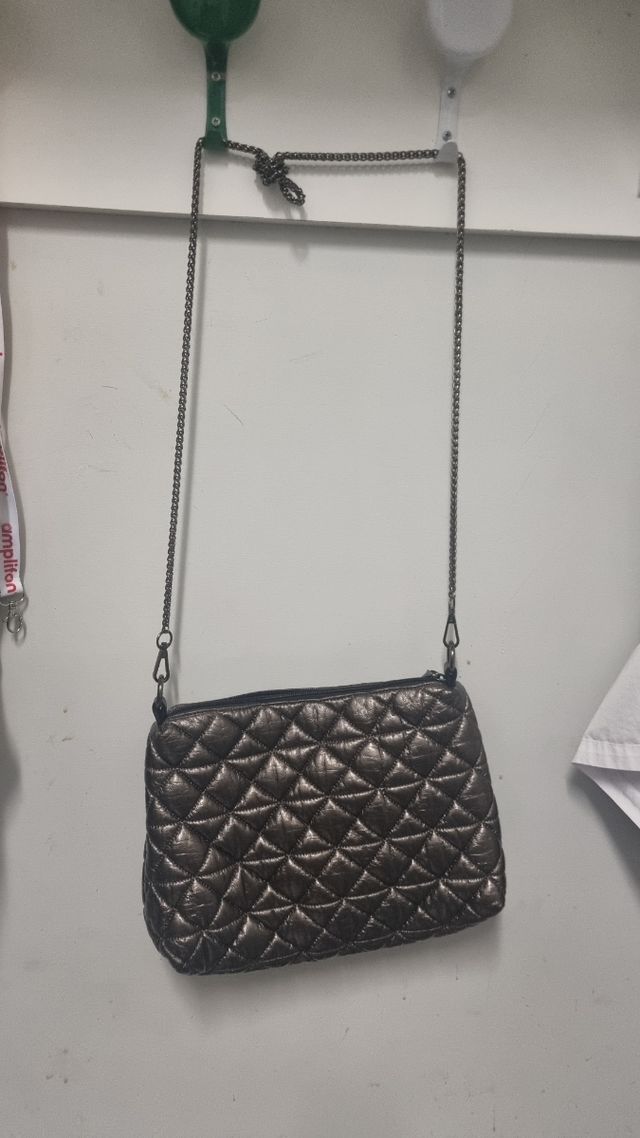 Borsa trapuntata cangiante