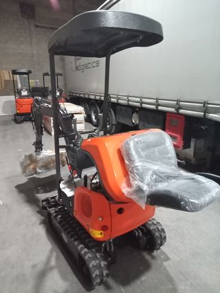 Miniexcavadora retroexcavadora 1000 kgs