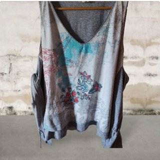 Camiseta de tirantes algodón "Collie".