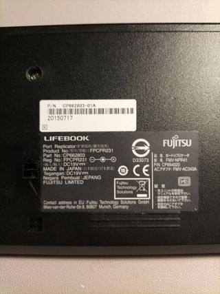 Dock station fujitsu Lifebook