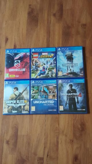 Juegos ps4