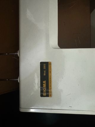 maquina de coser sigma