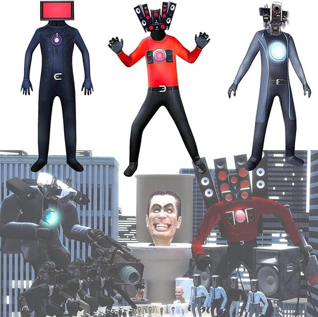 Disfraz de TV-Man nuevo para niño
