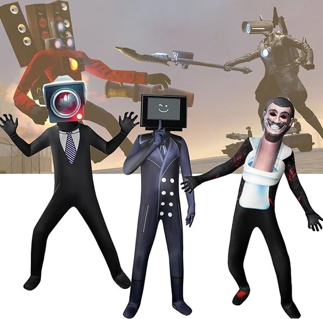Disfraz de TV-Man nuevo para niño