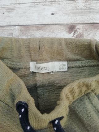 Conjunto pantalón jogger+camiseta,SFERA, t .3-6 m